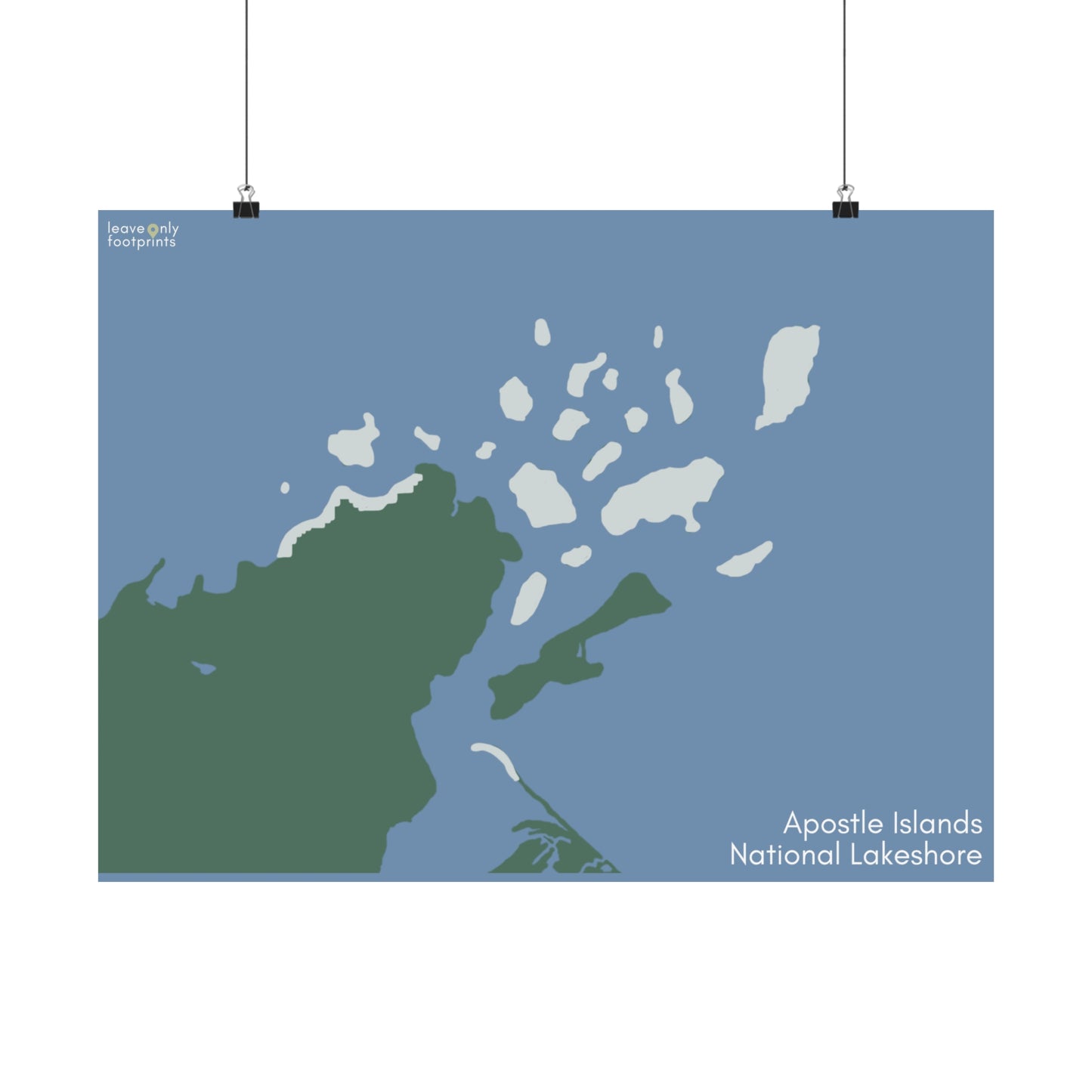 Apostle Islands National Lakeshore Matte Horizontal Print