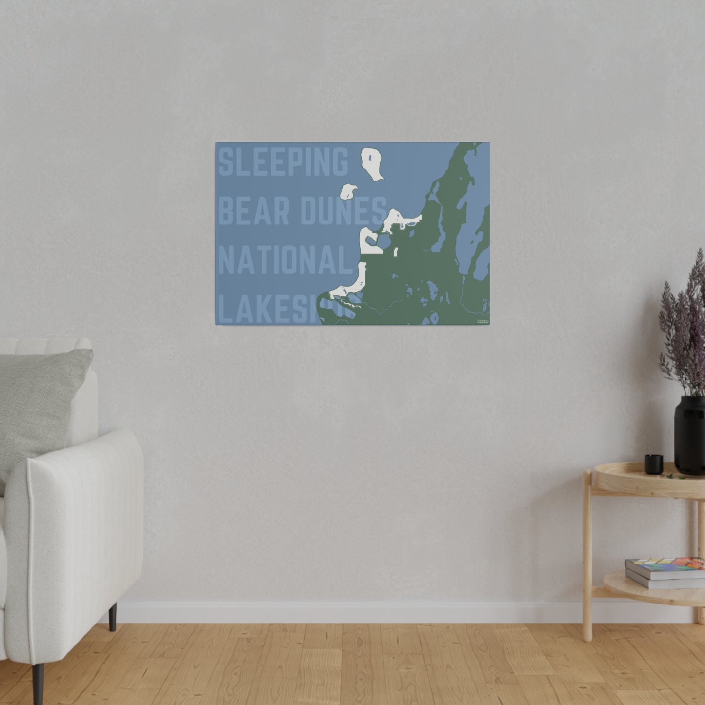 Sleeping Bear Dunes National Lakeshore Matte Canvas, Stretched, 0.75"