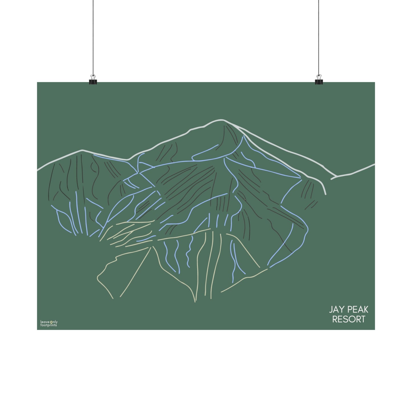 Jay Peak Resort Horizontal Print