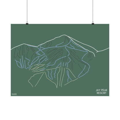 Jay Peak Resort Horizontal Print