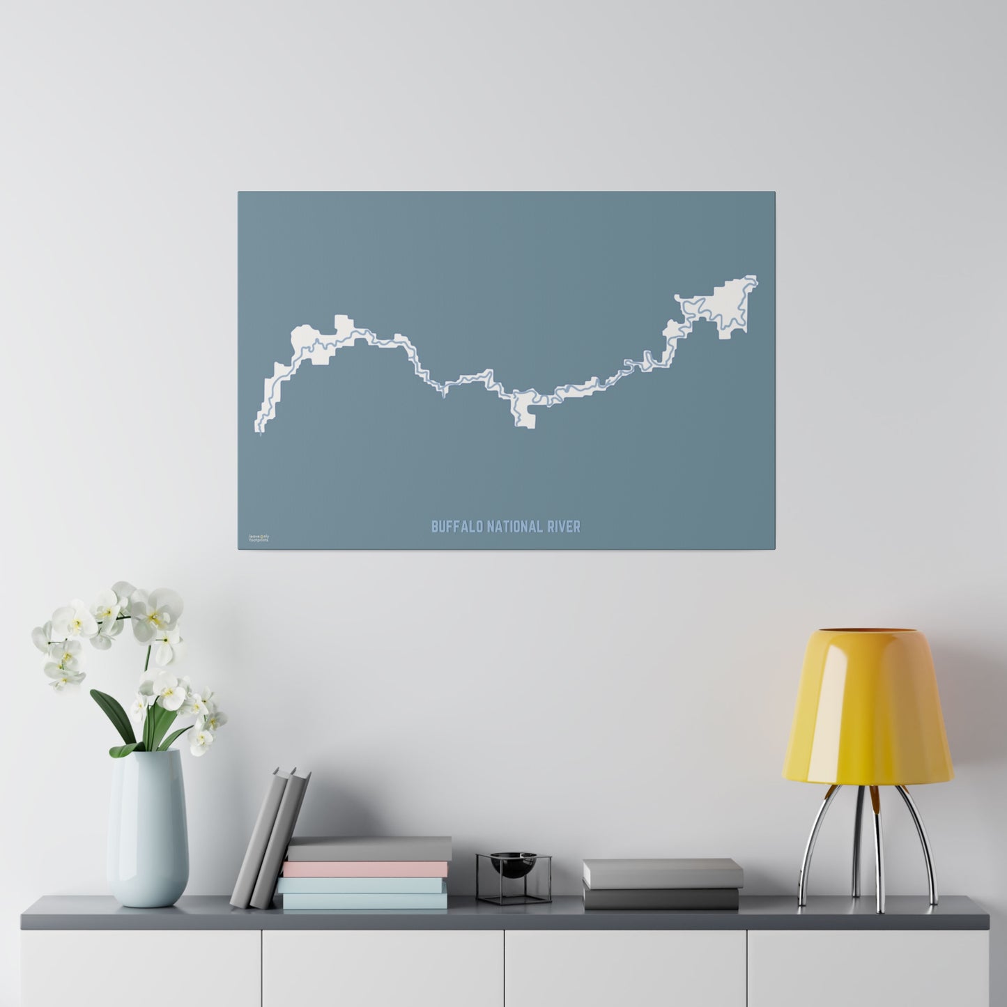 Buffalo National River Matte Canvas, Stretched, 0.75"