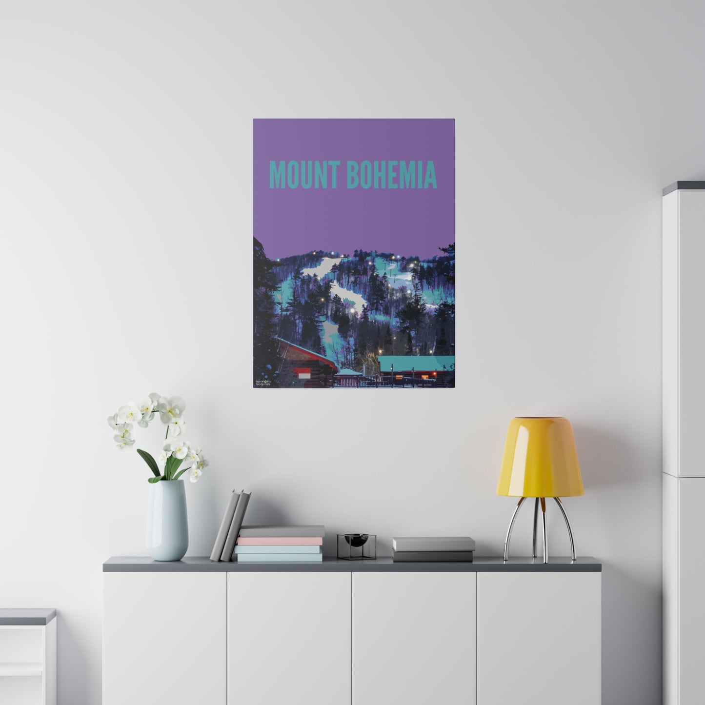 Mount Bohemia Matte Canvas, Stretched, 0.75"