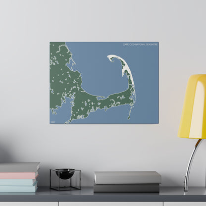 Cape Cod National Seashore Matte Canvas, Stretched, 0.75"