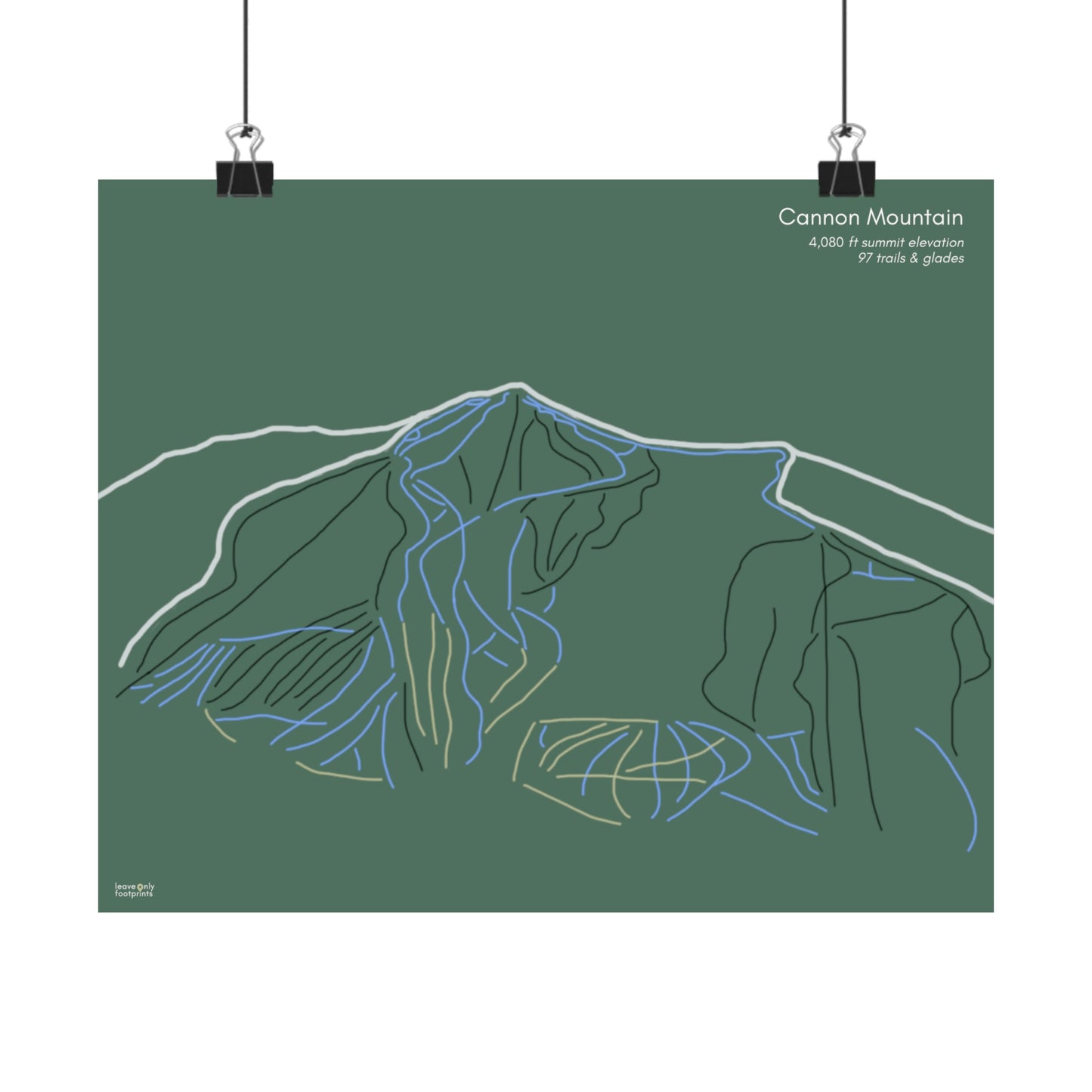 Cannon Mountain Horizontal Print