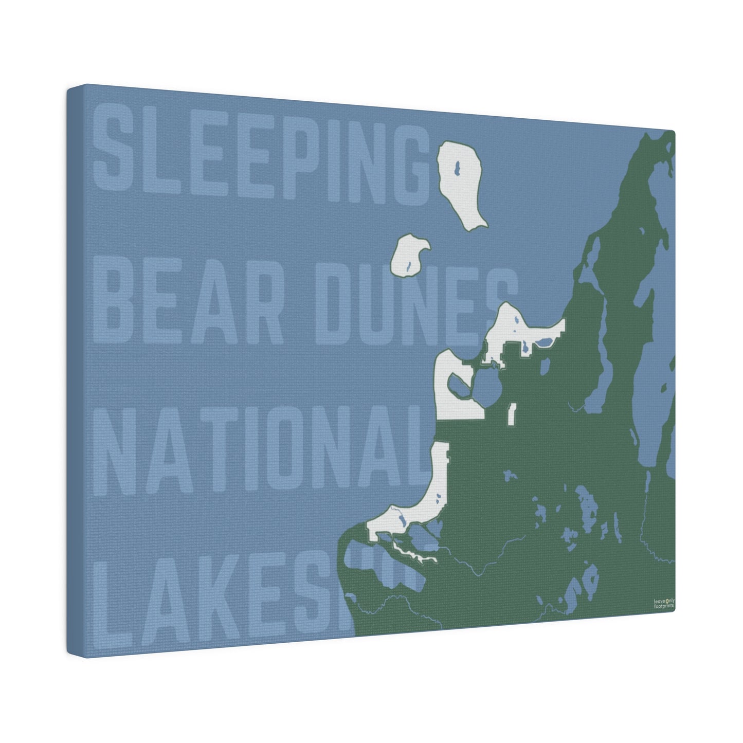 Sleeping Bear Dunes National Lakeshore Matte Canvas, Stretched, 0.75"