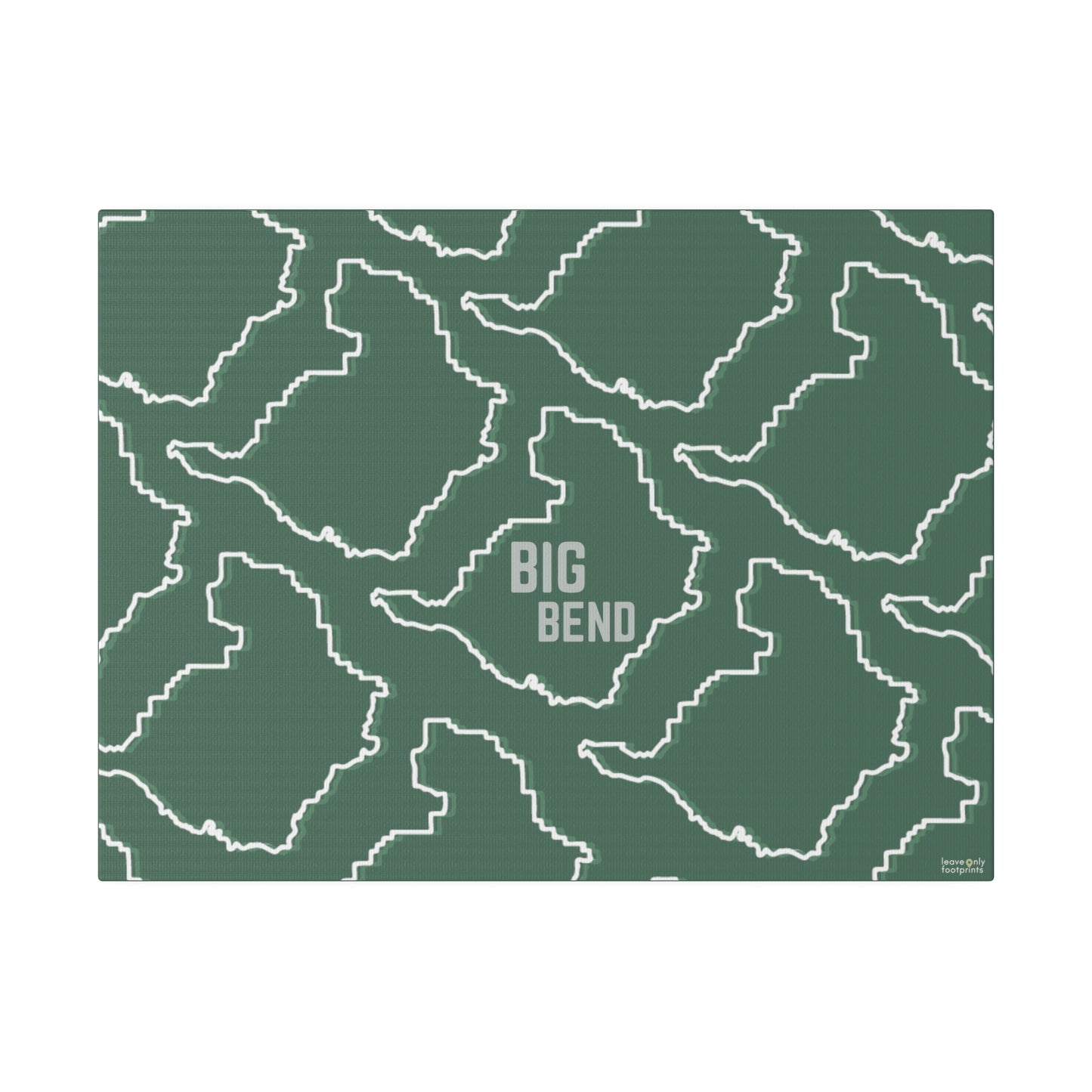 Big Bend National Park Matte Canvas, Stretched, 0.75"