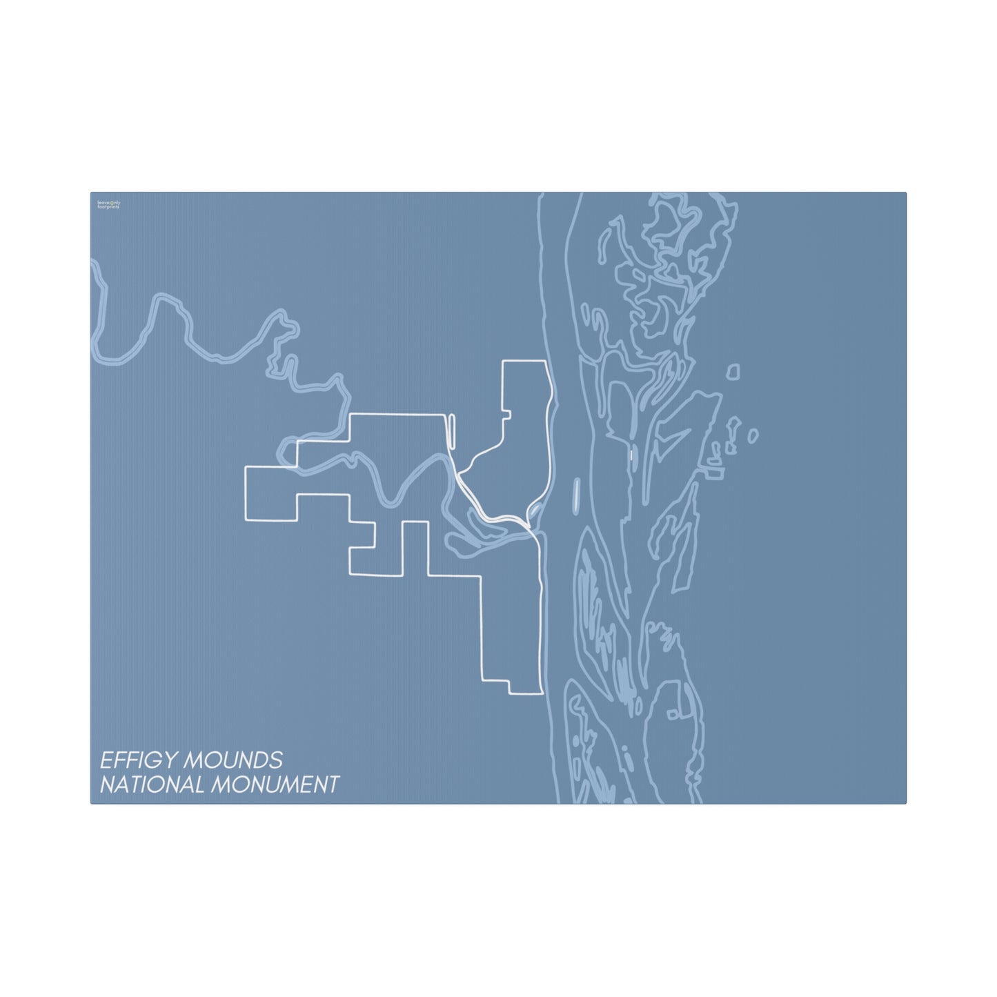 Effigy Mounds National Monument Matte Canvas, Stretched, 0.75"