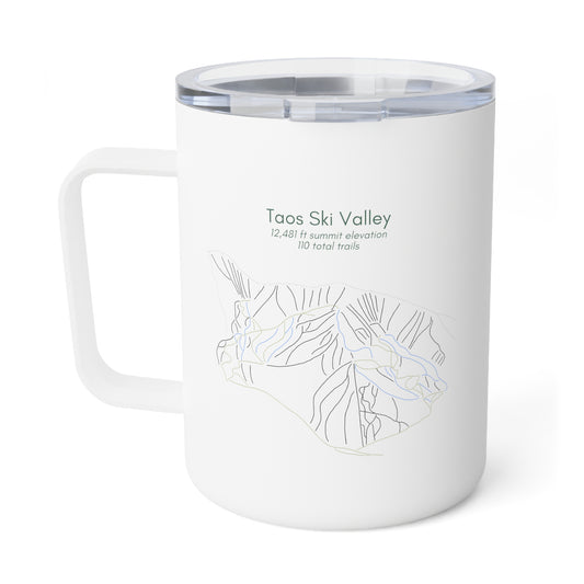 Taos Ski Valley Insulated Coffee Mug, 10oz