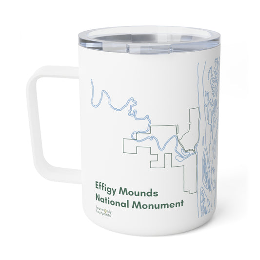 Effigy Mounds National Park Insulated Coffee Mug, 10oz