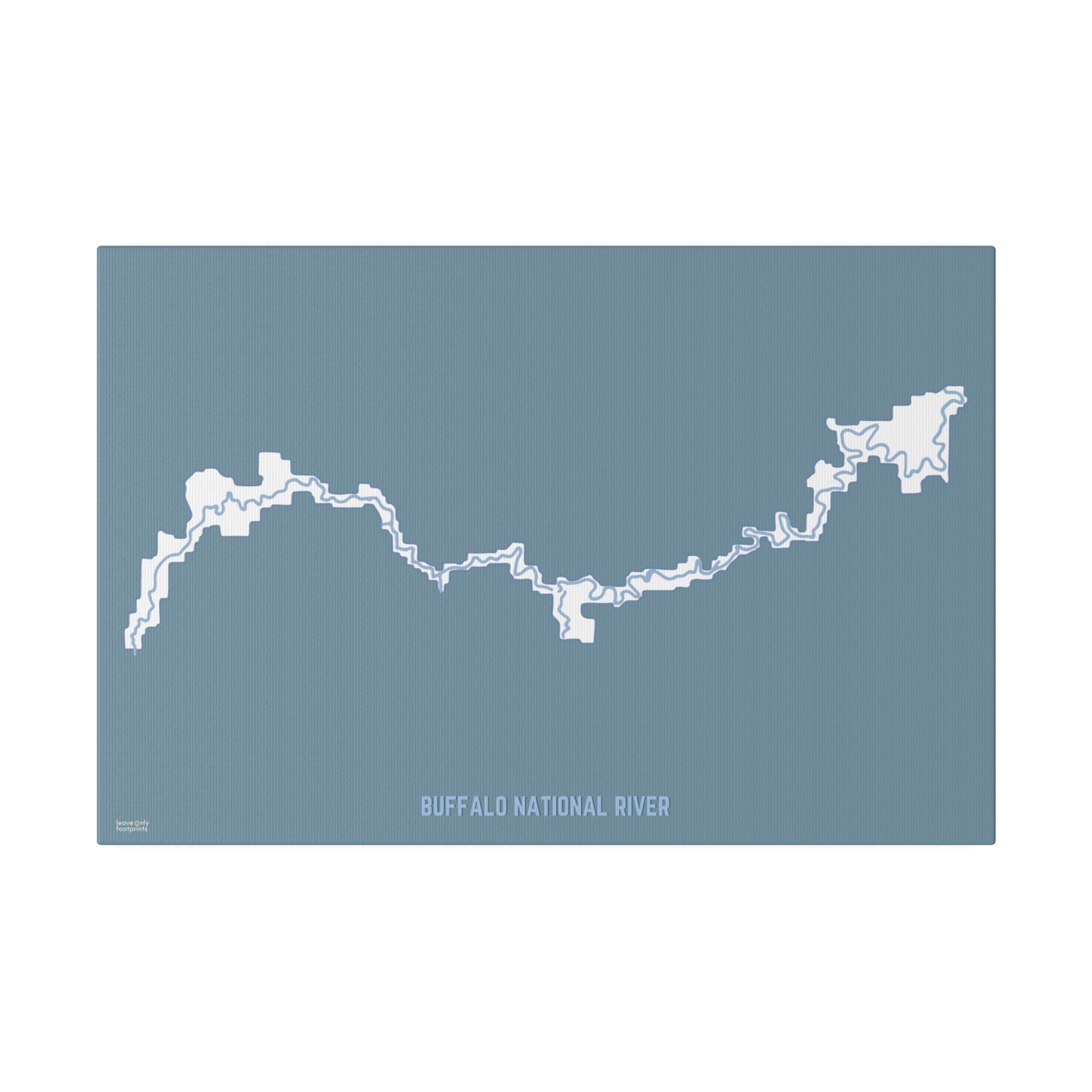 Buffalo National River Matte Canvas, Stretched, 0.75"