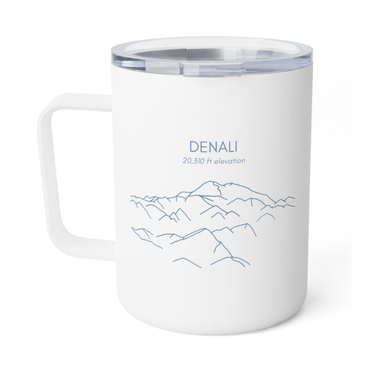 Denali Mountain Insulated Coffee Mug, 10oz