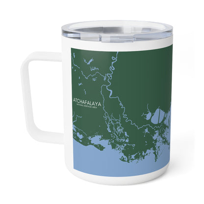 Atchafalaya National Heritage Area Insulated Coffee Mug, 10oz