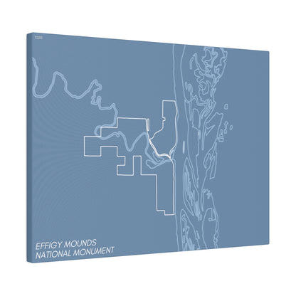 Effigy Mounds National Monument Matte Canvas, Stretched, 0.75"