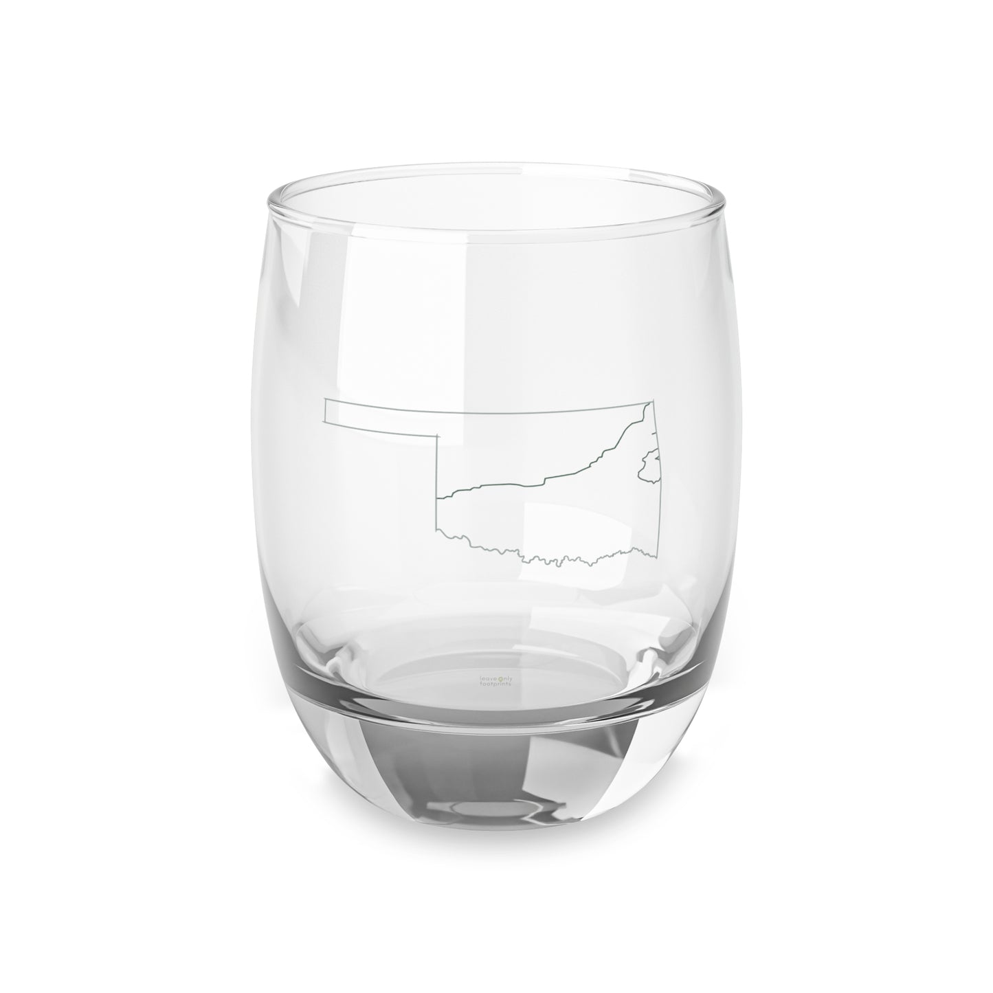 Oklahoma National Trails Bar Glass