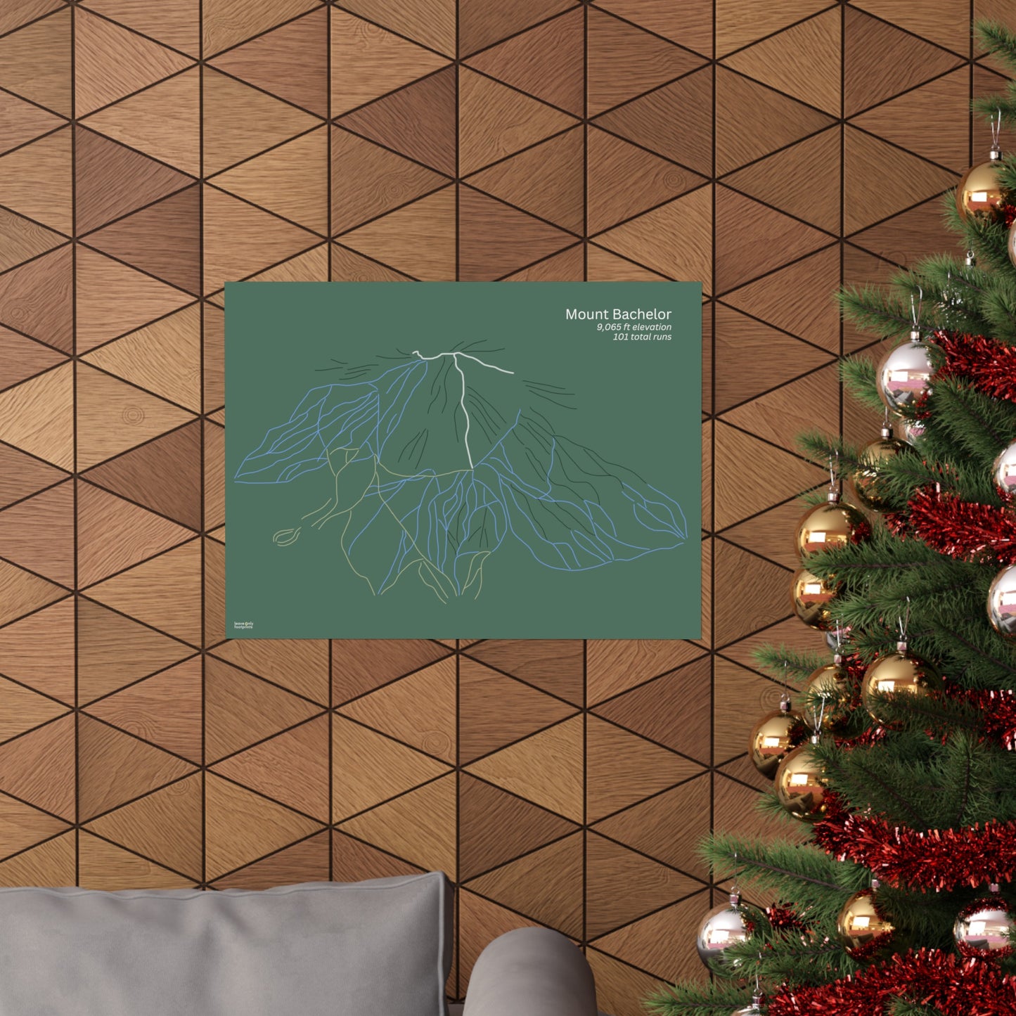 Mount Bachelor Horizontal Print