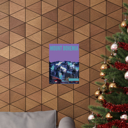 Mount Bohemia Matte Vertical Poster