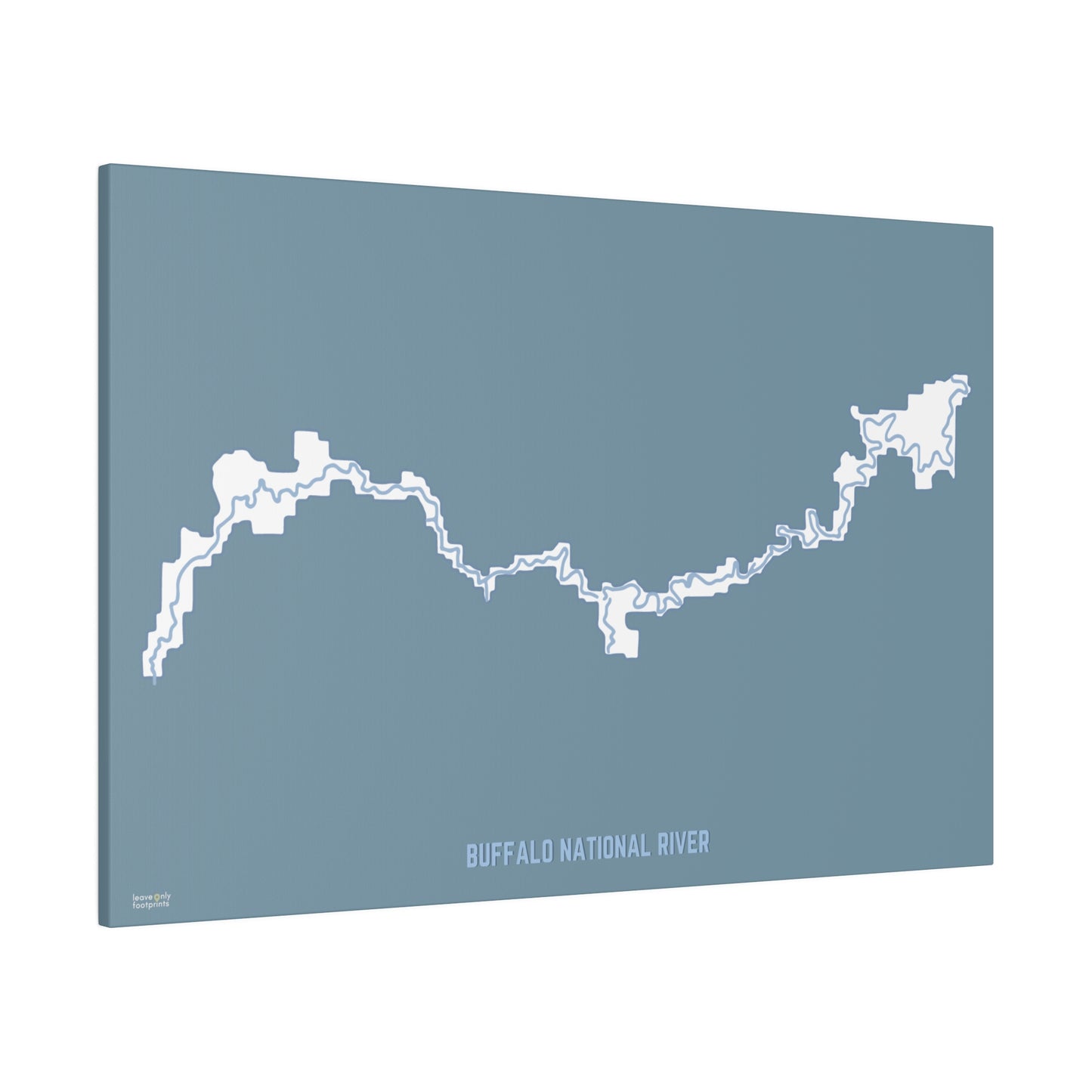 Buffalo National River Matte Canvas, Stretched, 0.75"