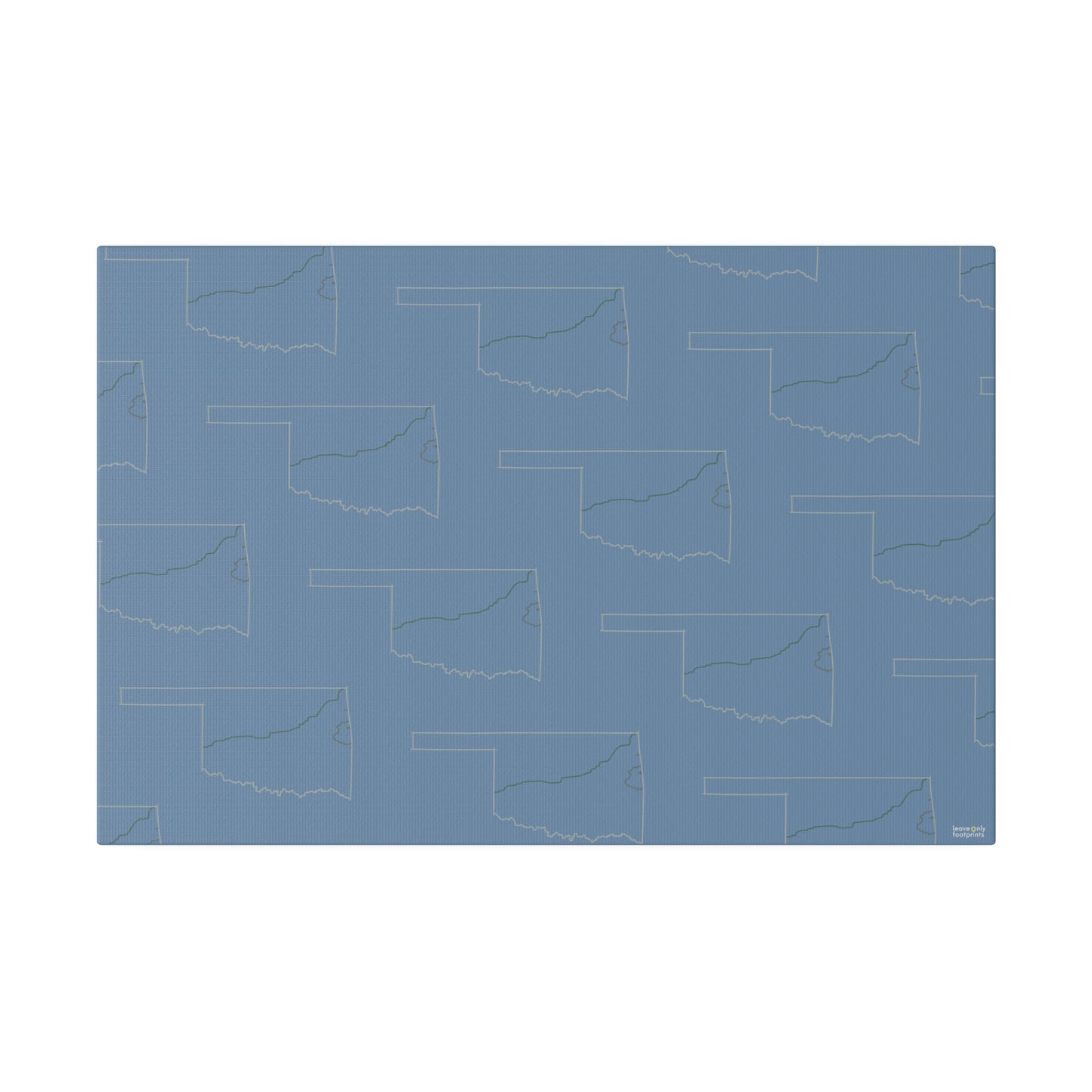Oklahoma National Trails Matte Canvas, Stretched, 0.75"