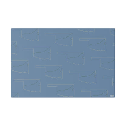 Oklahoma National Trails Matte Canvas, Stretched, 0.75"