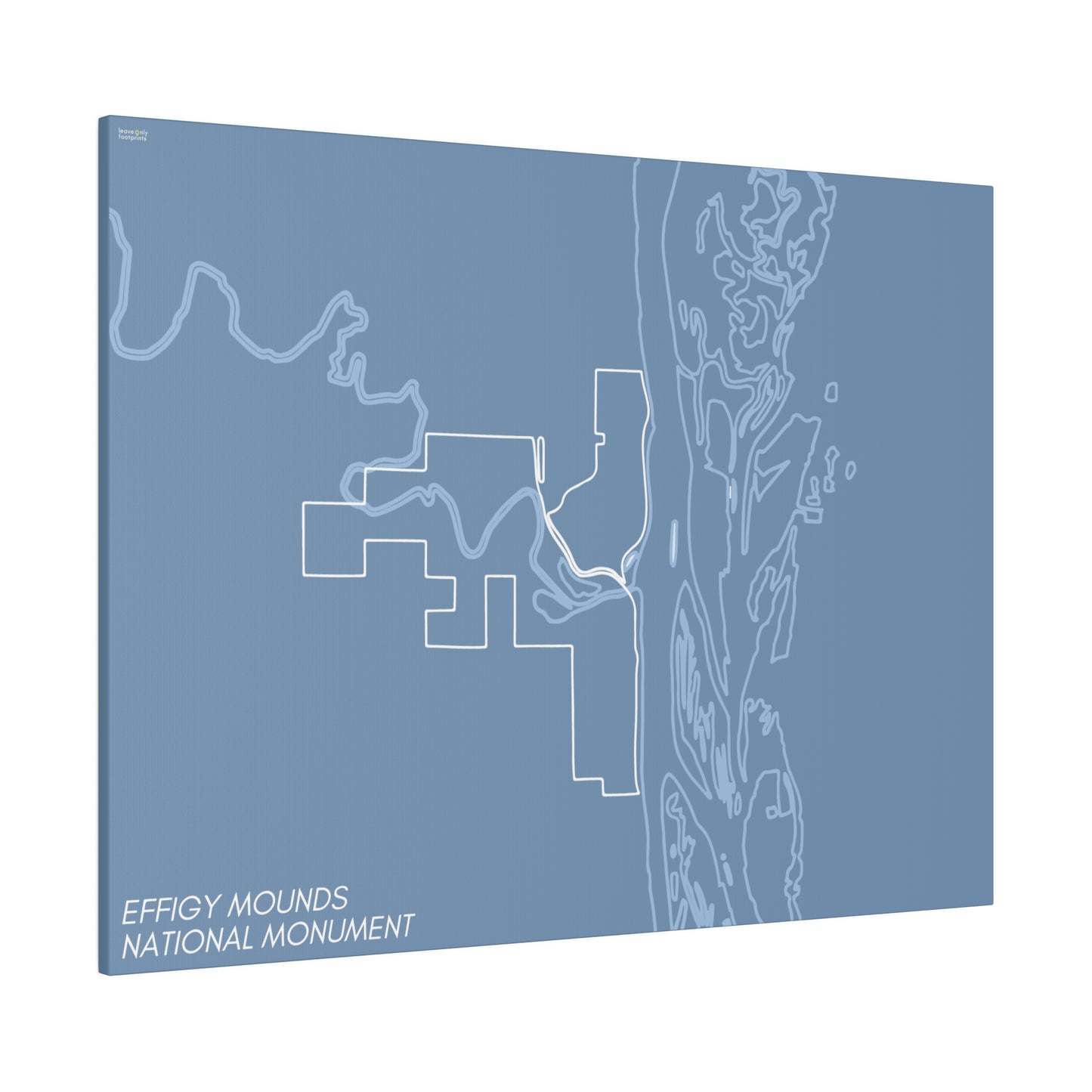 Effigy Mounds National Monument Matte Canvas, Stretched, 0.75"