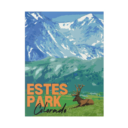 Estes Park Matte Canvas, Stretched, 0.75"