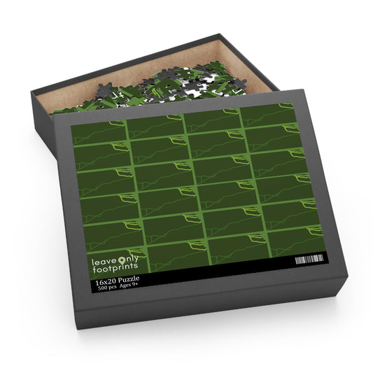 Kansas National Trails Patterned Puzzle (252, 500-Piece)