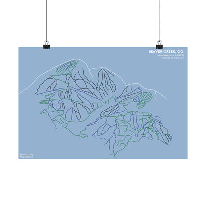 Beaver Creek Horizontal Print