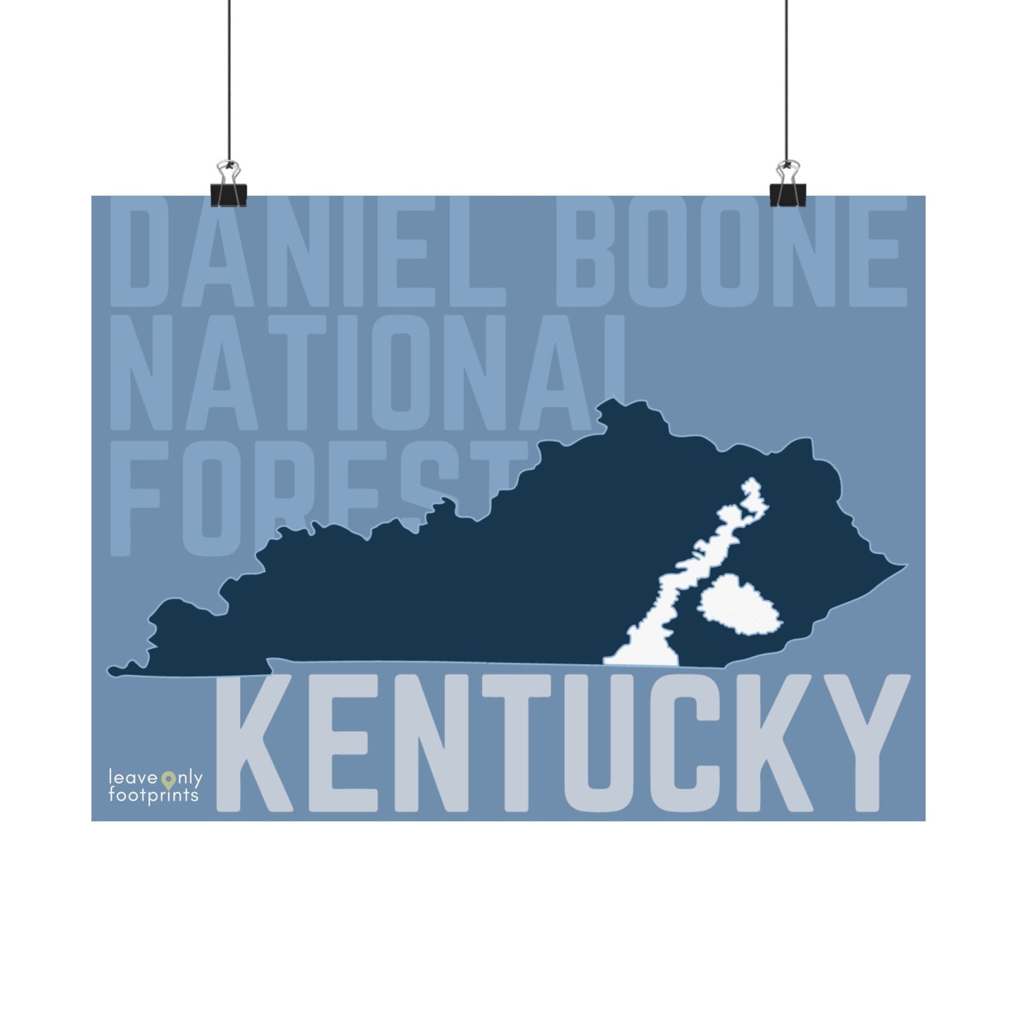 Daniel Boone National Forest Horizontal Print