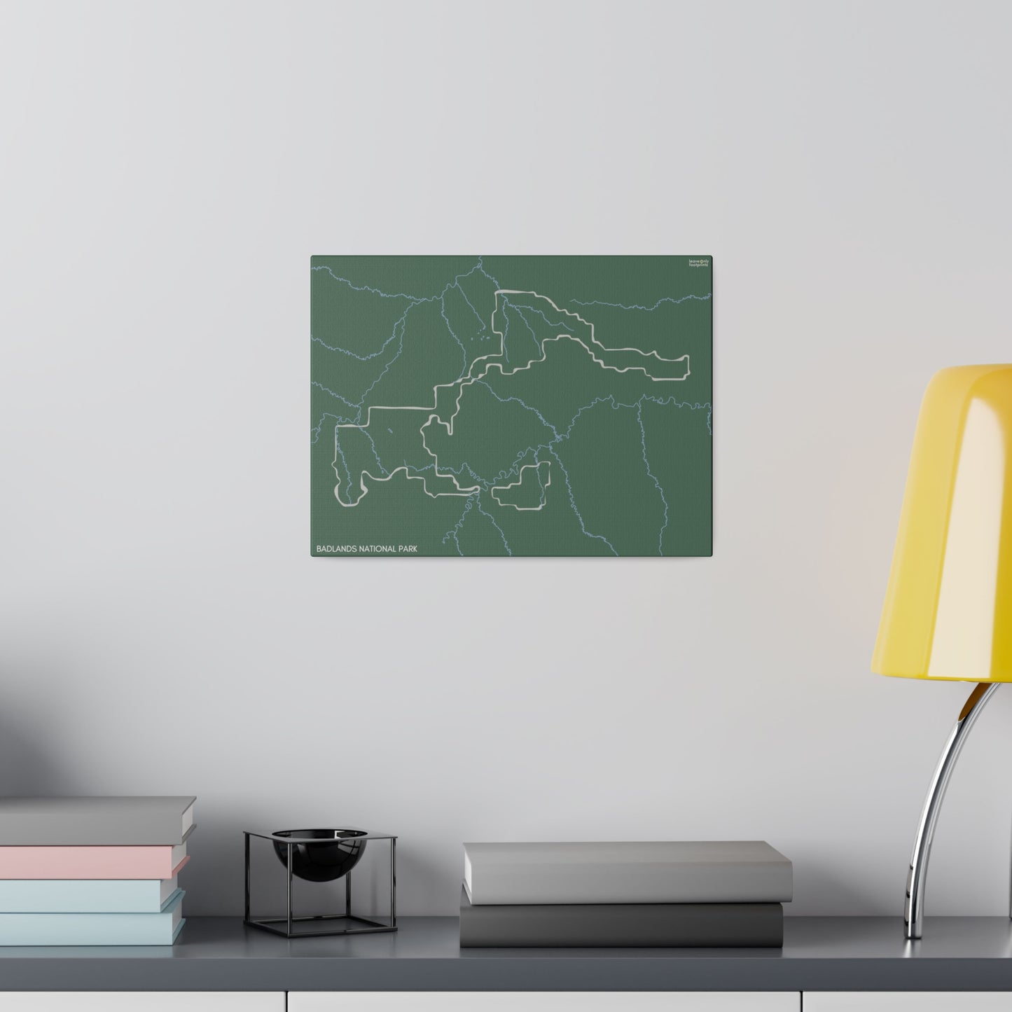 Badlands National Park Matte Canvas, Stretched, 0.75"