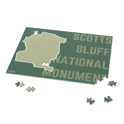 Scotts Bluff National Monument Puzzle (252, 500-Piece)