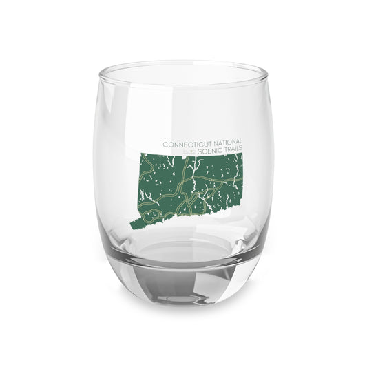 Connecticut National Scenic Trails Bar Glass