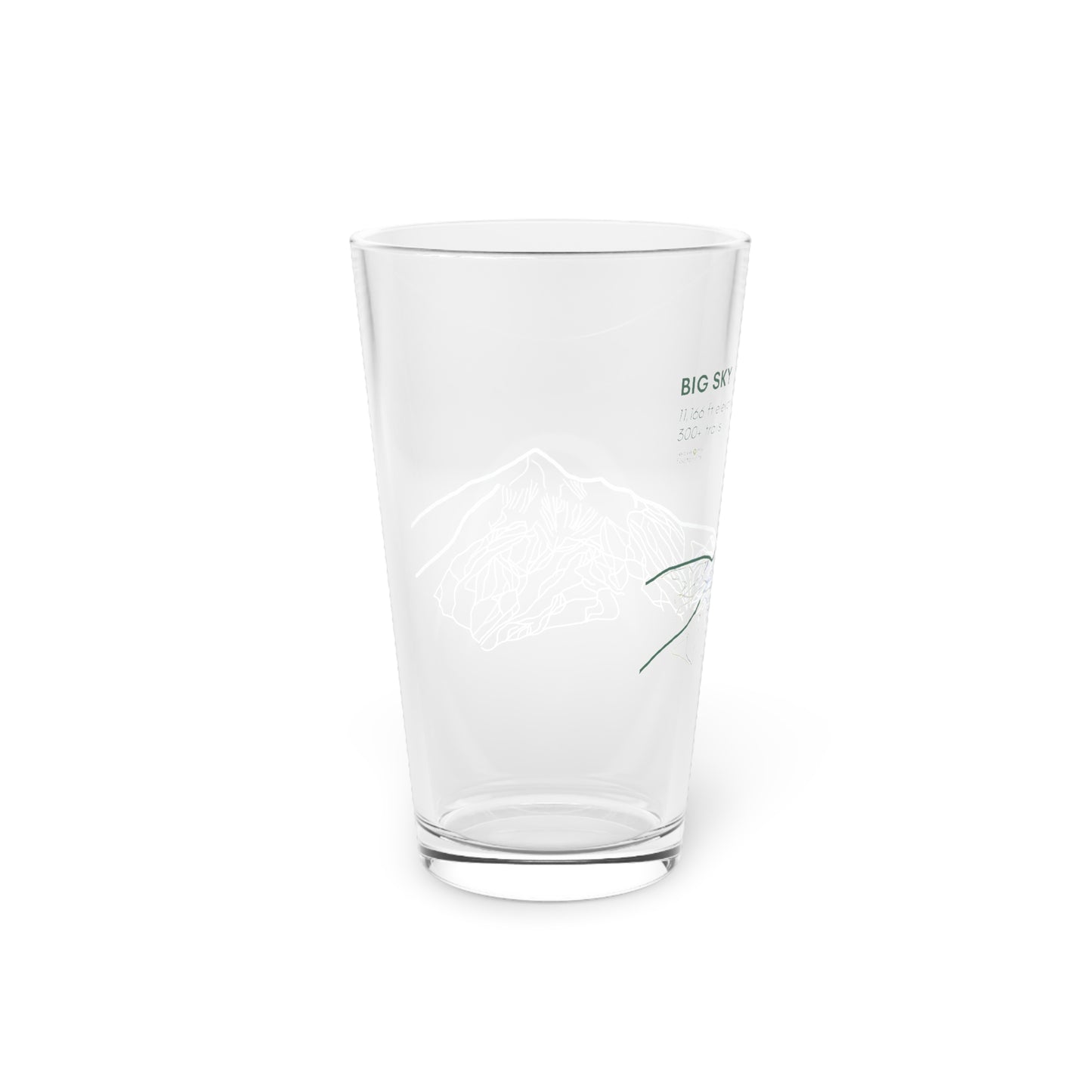 Big Sky Pint Glass, 16oz