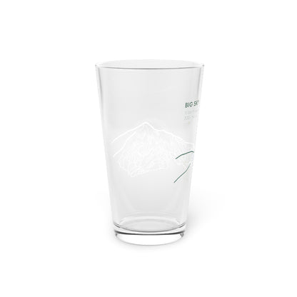 Big Sky Pint Glass, 16oz