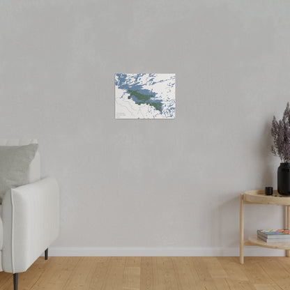 Voyageurs National Park Matte Canvas, Stretched, 0.75"