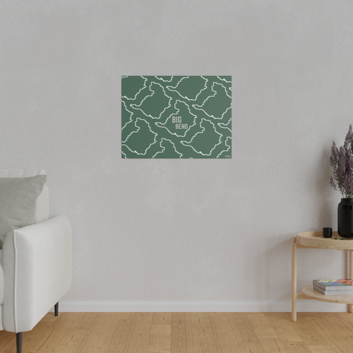 Big Bend National Park Matte Canvas, Stretched, 0.75"
