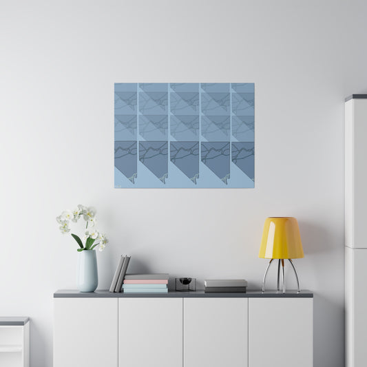 Nevada National Trails Matte Canvas, Stretched, 0.75"