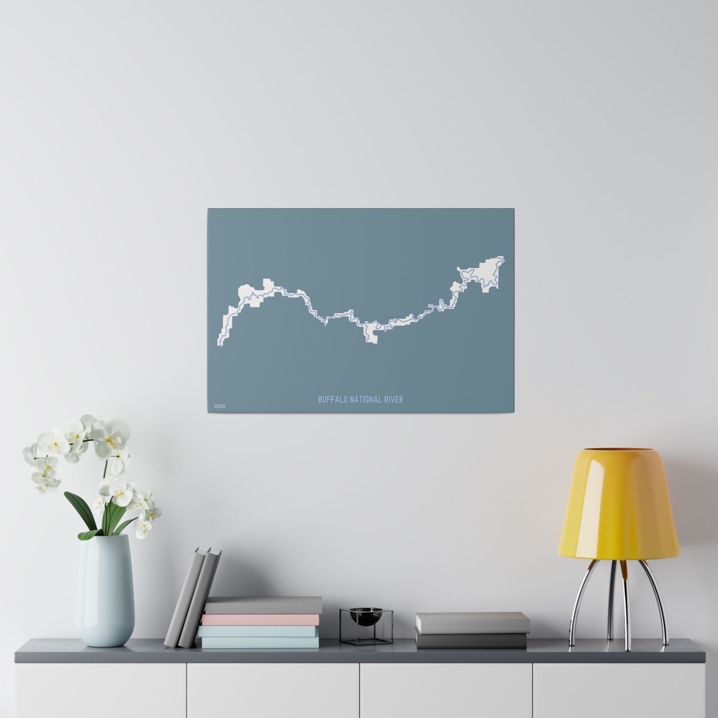 Buffalo National River Matte Canvas, Stretched, 0.75"
