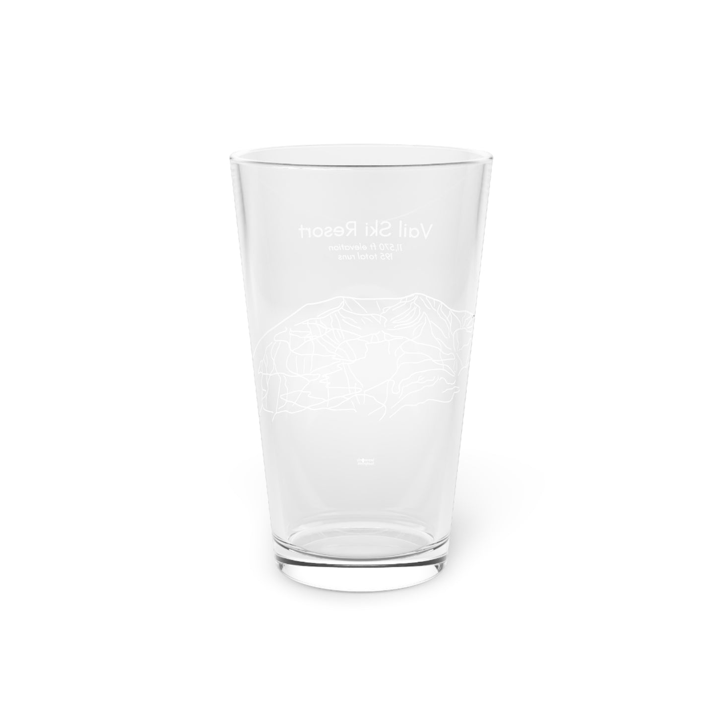 Vail Ski Resort Pint Glass, 16oz