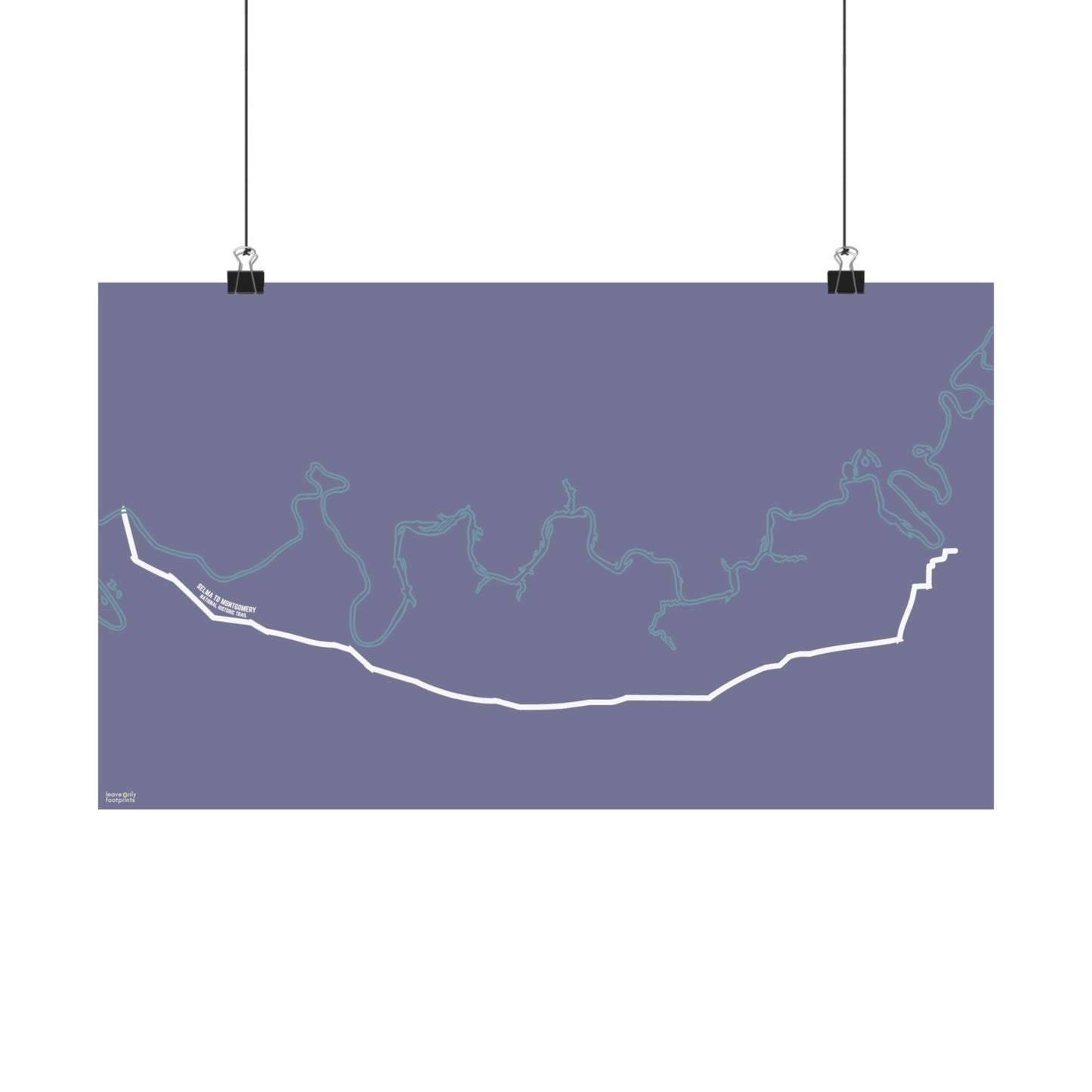 Selma to Montgomery National Historic Trail Matte Horizontal Print