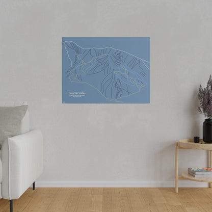 Taos Ski Valley Matte Canvas, Stretched, 0.75"