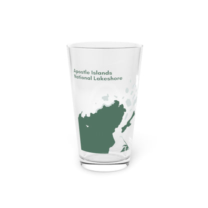 Apostle Islands National Lakeshore Pint Glass, 16oz