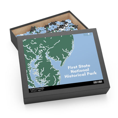 First State National Historical Park Puzzle (252, 500-Piece)