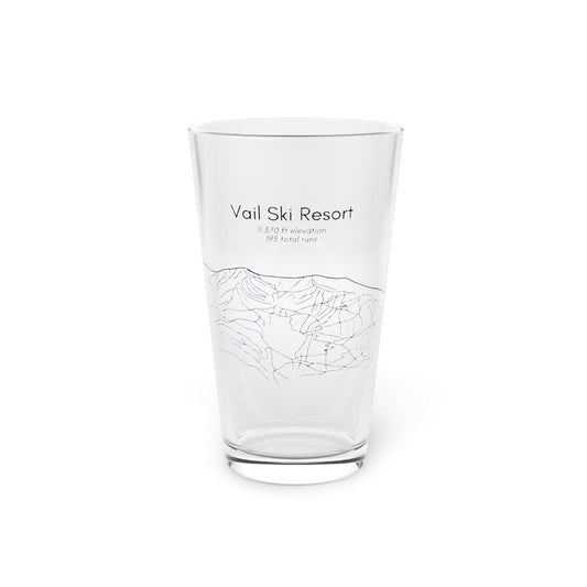 Vail Ski Resort Pint Glass, 16oz