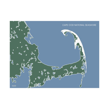 Cape Cod National Seashore Horizontal Print