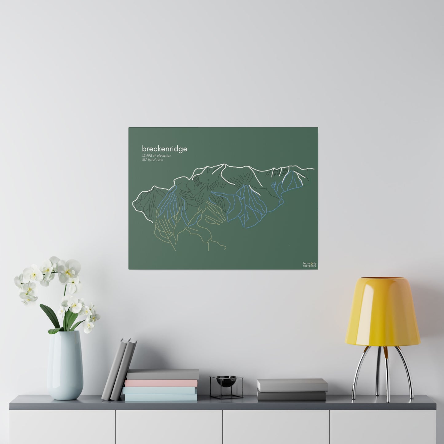 Breckenridge Matte Canvas, Stretched, 0.75"