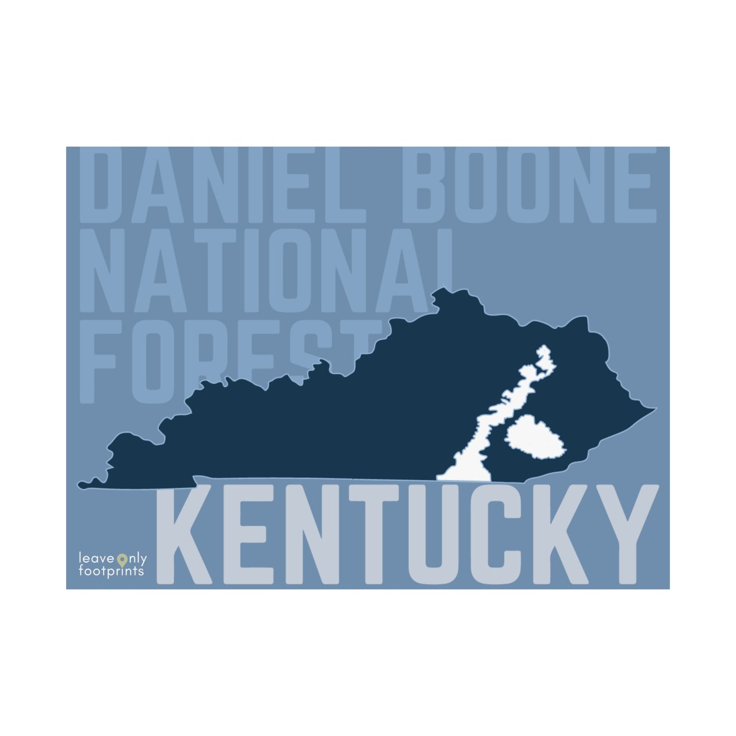 Daniel Boone National Forest Horizontal Print