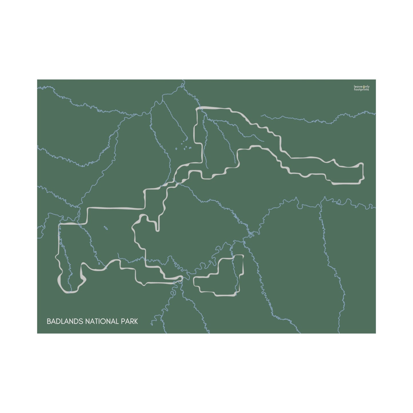 Badlands National Park Horizontal Print