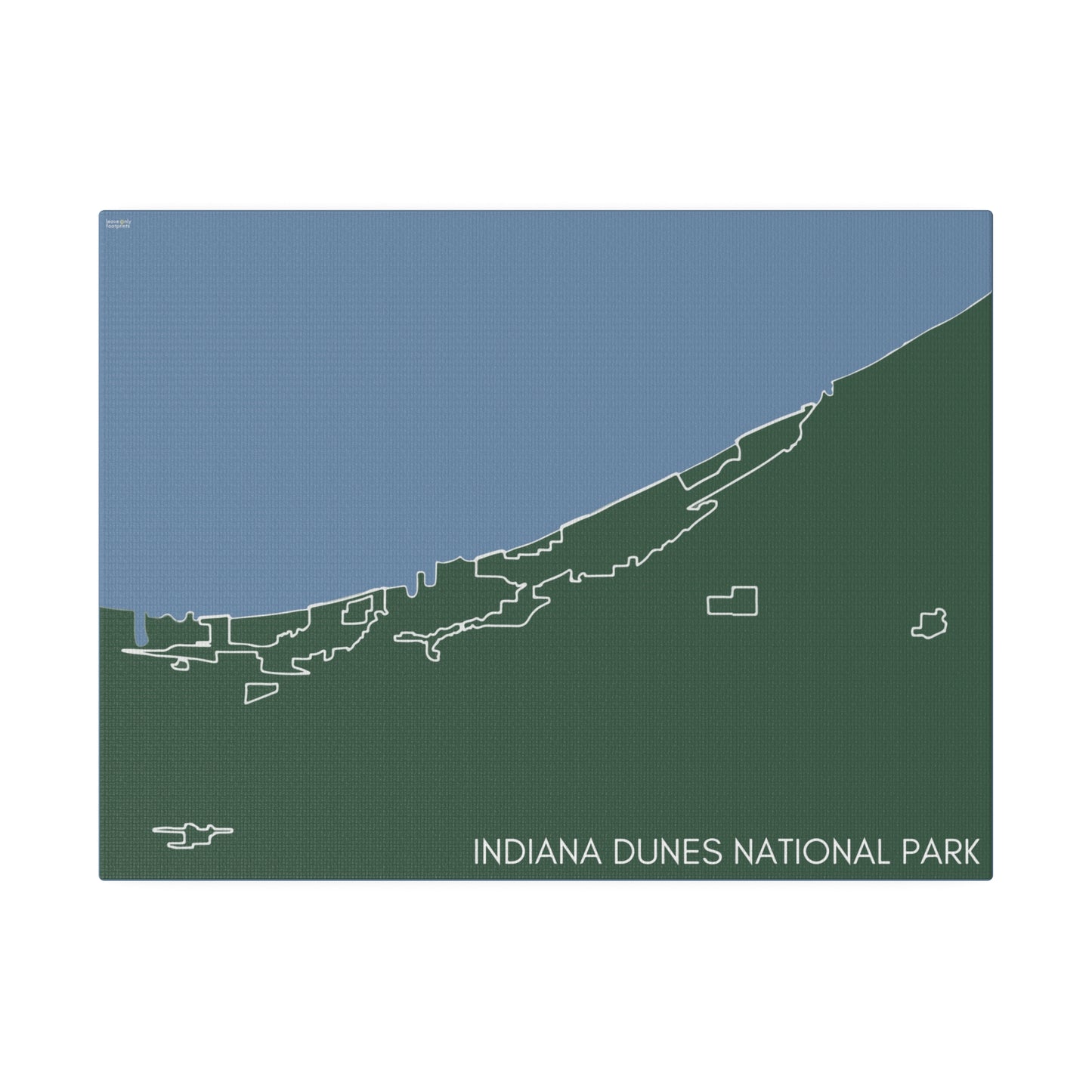 Indiana Dunes National Park Matte Canvas, Stretched, 0.75"