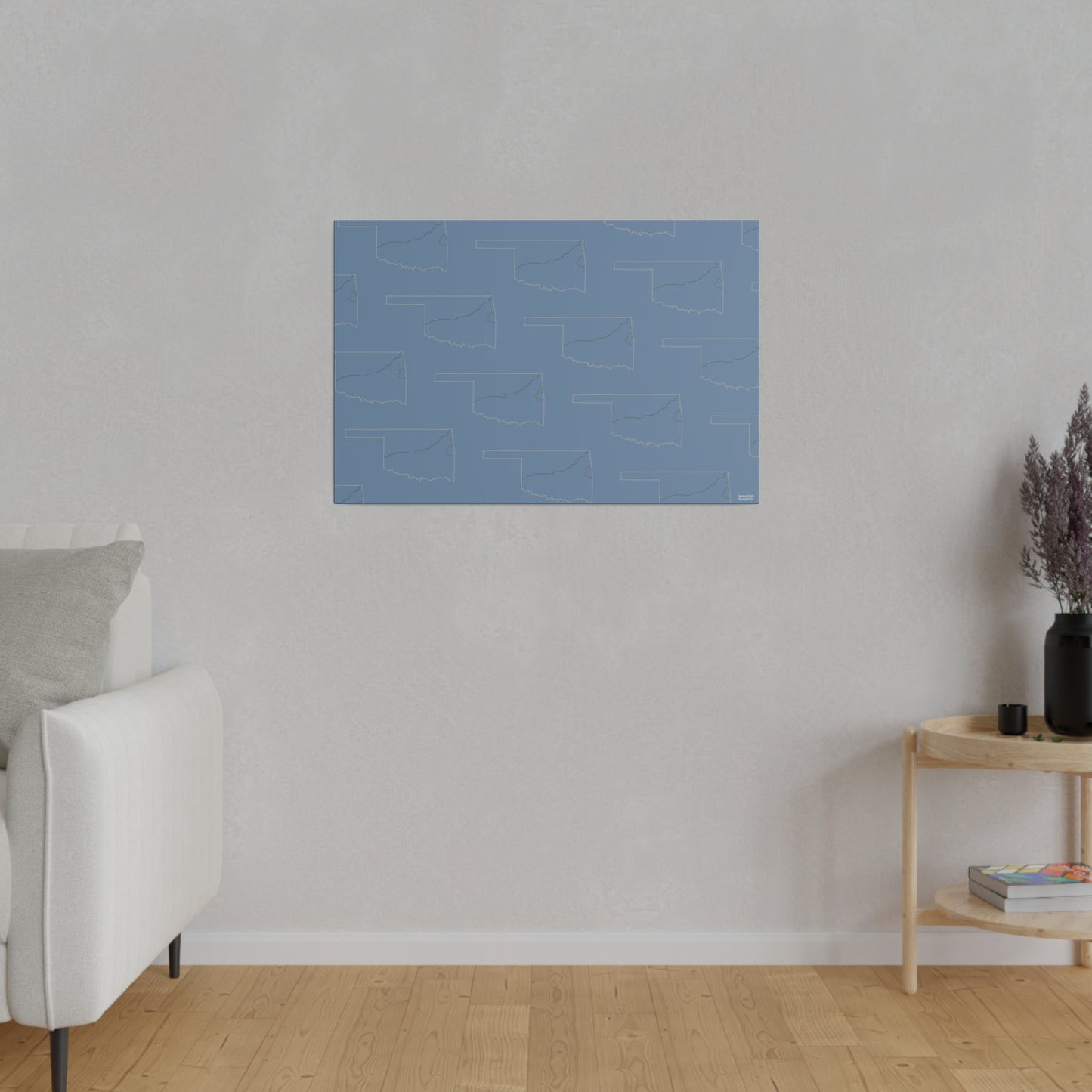Oklahoma National Trails Matte Canvas, Stretched, 0.75"