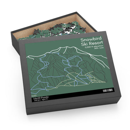Snowbird Ski Resort Puzzle (252, 500-Piece)